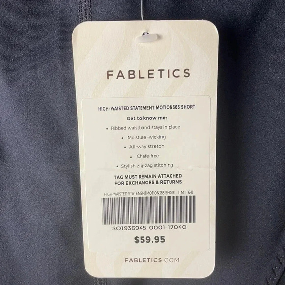 Fabletics High Waisted Statement Motion 365 Short - Picture 2 of 5